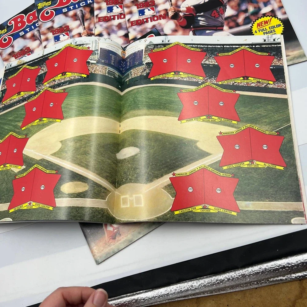 1983 Topps Baseball Sticker Album Lot 6 NEW‎ Major League Baseball